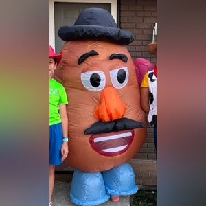Men's Inflatable Potato Character Costume